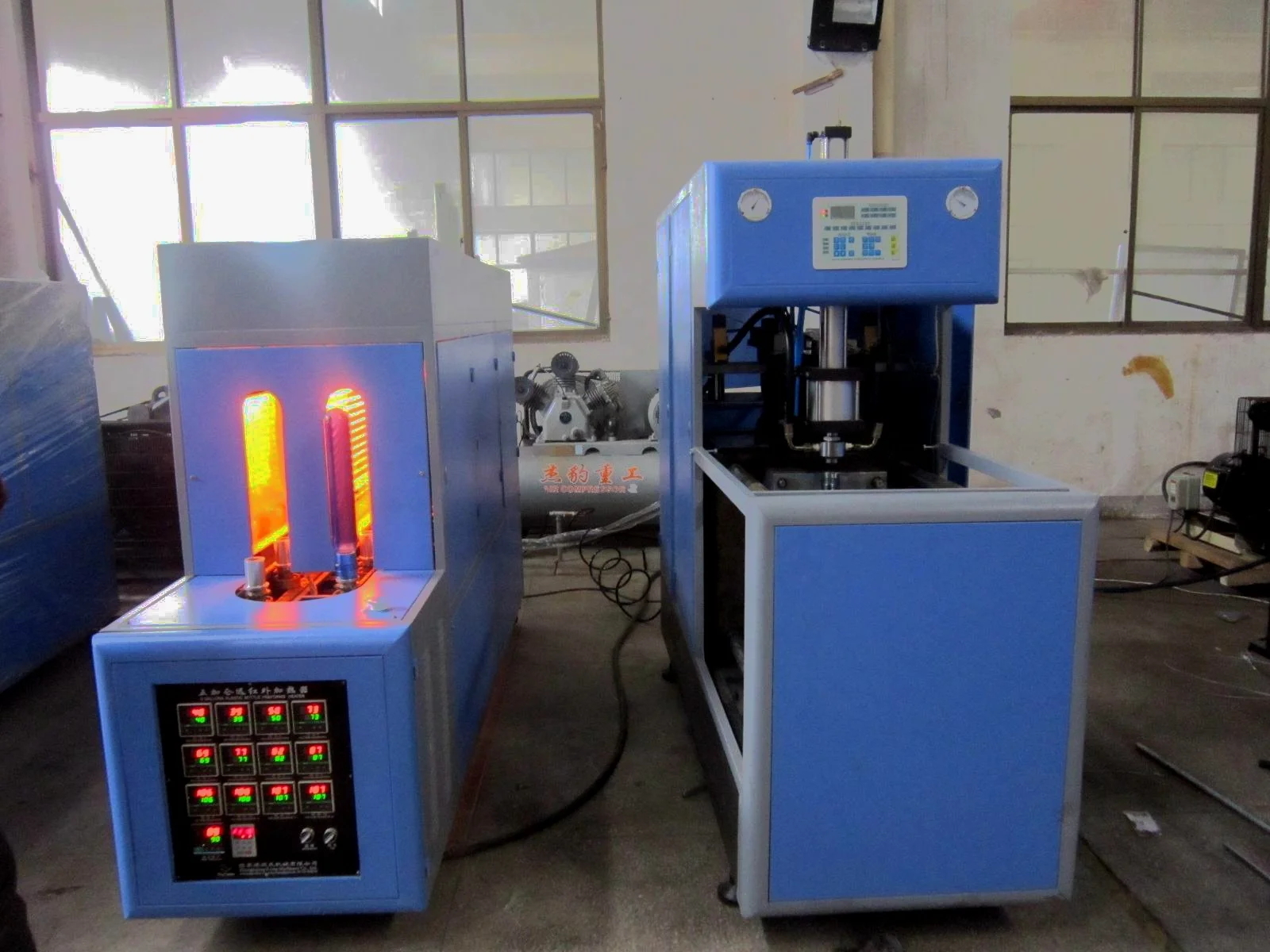 Factory Price 10l 20L Liter 3 5gallon Big Water PET Bottle Making Semi Auto Automatic Stretch Blow Blowing Molding Machine