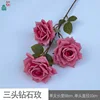 Three-headed diamond rose JJTY rose red