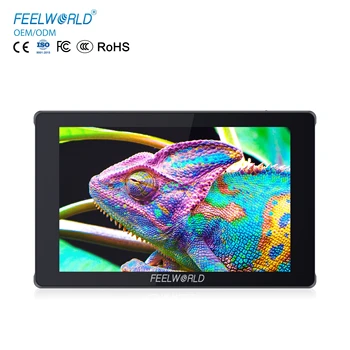 FEELWORLD F7 PLUS DSLR Camera Field Monitor, 7 Inch IPS Touch Screen, DC 8V Output for Camera, ODM/OEM Supported