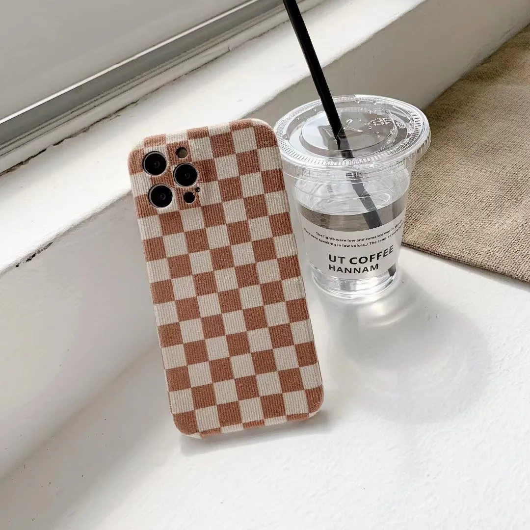 Checkerboard Checkered Chess Board Phone Case For IPhone 13 12 Pro Max 12  Mini Xs X Xr 7 8 6 6s Plus Shockproof Back Cover - Buy Checkerboard  Checkered Chess Board Phone