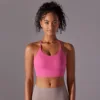 Pink bra