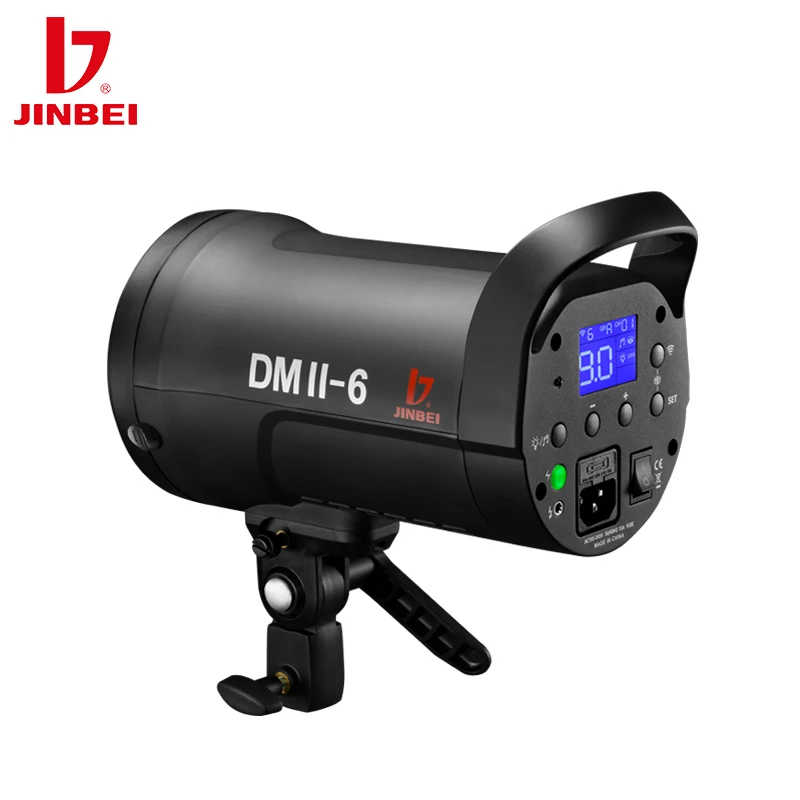 Jinbei Dmii 6 600ws Gn80 Portable Professional Studio Strobe Flash