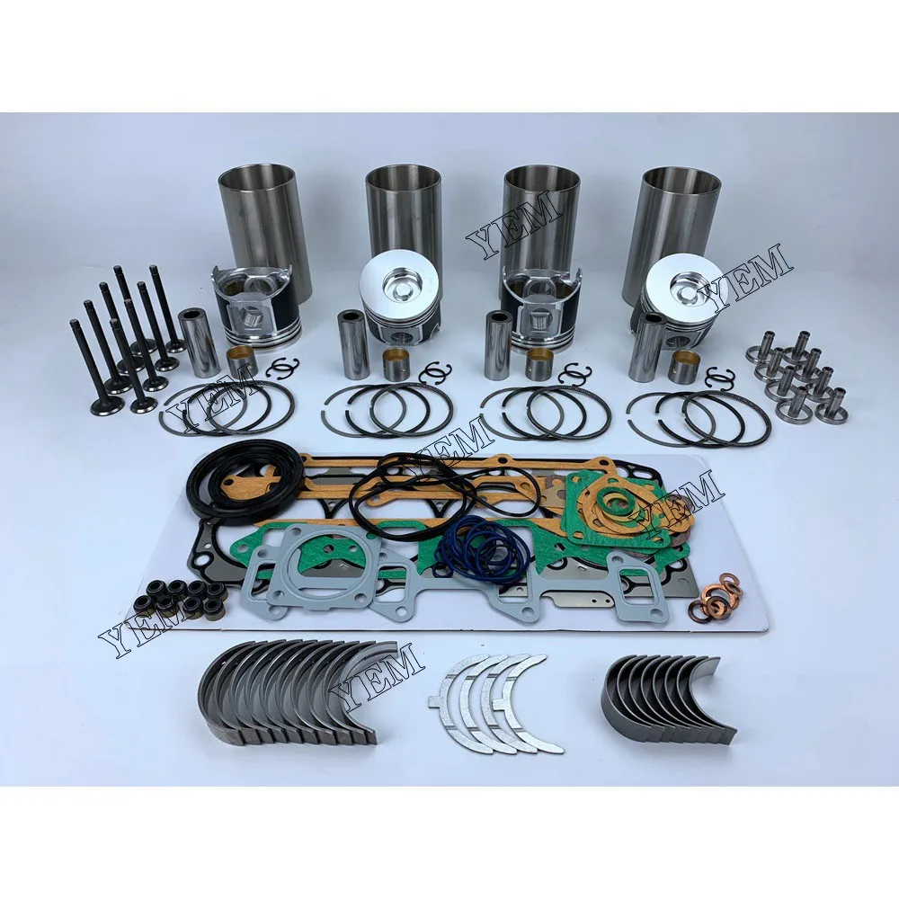 FOR YANMAR 4TNV88 PISTON KIT WITH REBUILD KIT FIT ENGINE PARTS OVERHAUL KIT 2