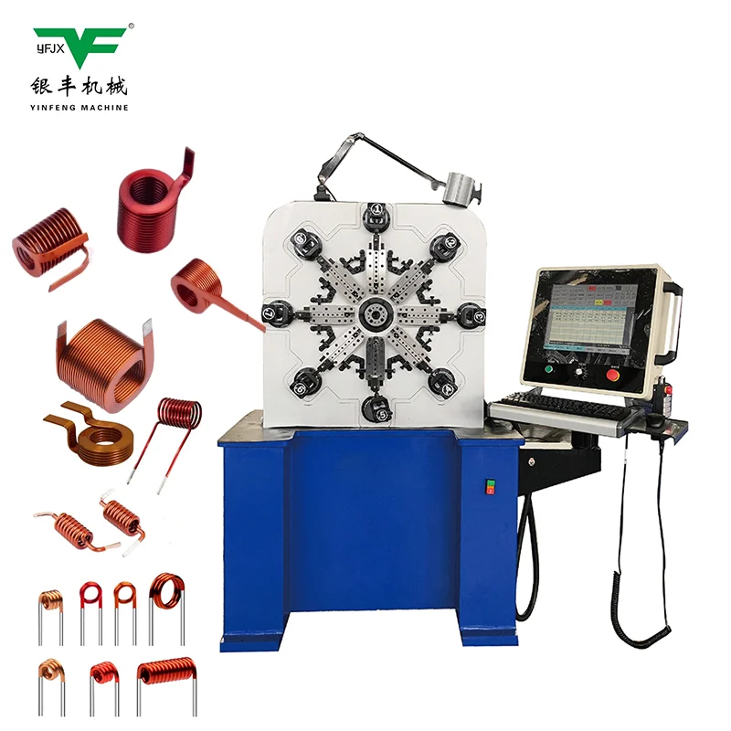 Customized Electric Conduction Linear Spring Metal Wire-form Spring Copper Enameled Wire Bending Wire Forming Spring Machine
