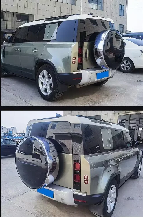 Factory Direct Spare Tire Cover Outer Ring Cars Exterior Accessories 2024 Plating Ring Spare Car Tire Cover FJ120