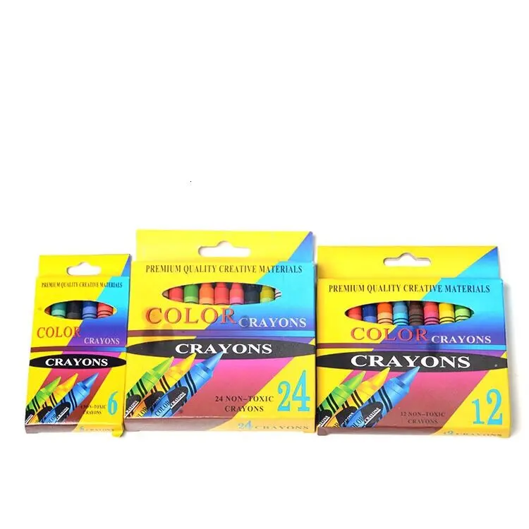 Cheap Crayon Set Colored Crayons with Custom Logo
