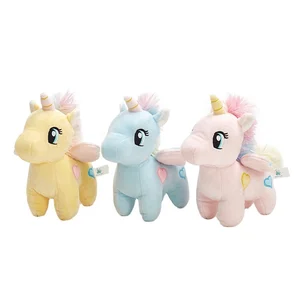 Wholesale Cartoon Cute Animal unicorn Soft Toys Customize Popular Stuffed unicorn Plush Toy