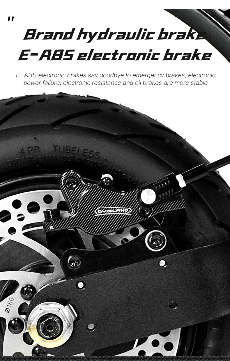 Scooter électrique K-Cloud V5 - 60V 6000W 38.4Ah, 80km D'autonomie, Noir, Neuf