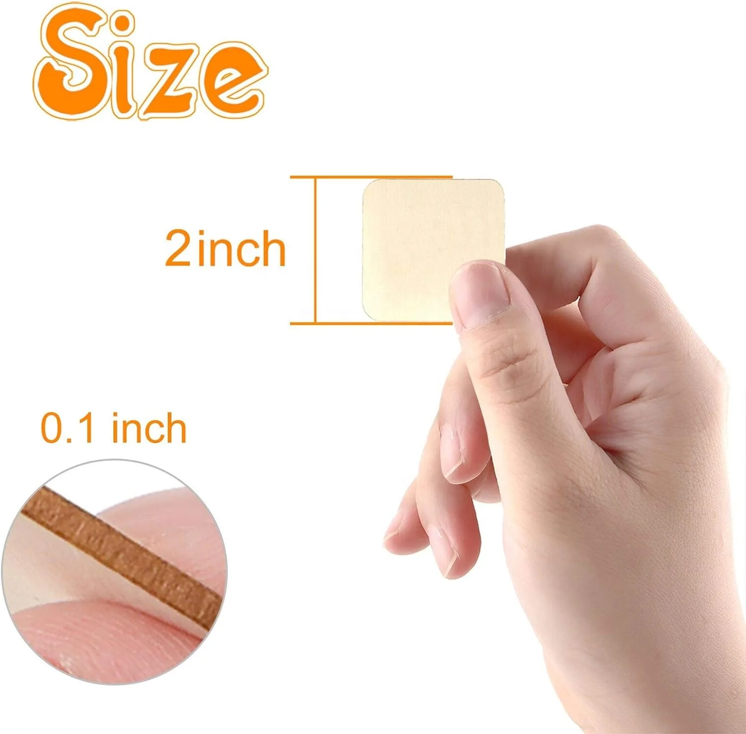 17 Inch Blank Wooden Number 2 - Unfinished Wood Slice For DIY Crafts & Decor