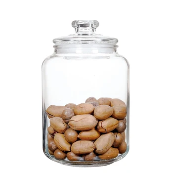 Custom Home and Kitchen Easy Open Leakproof Storage Bottles Wide-mouth Honey Glass Jars with Silicone Seal for Food Container