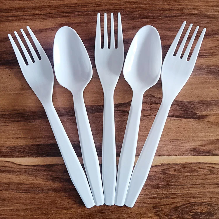 Eco-friendly 2024 Popular Disposable Plastic Cutlery Set Customized ...