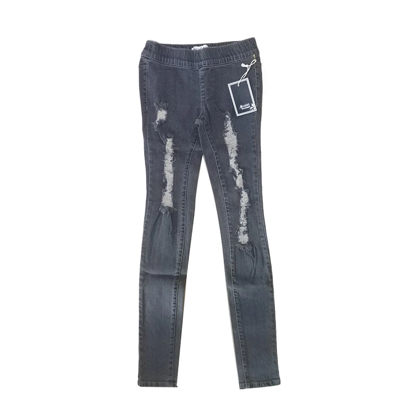 Cklass 019-99 Pantalón Negro Mujer Dama Mezclilla Stretc