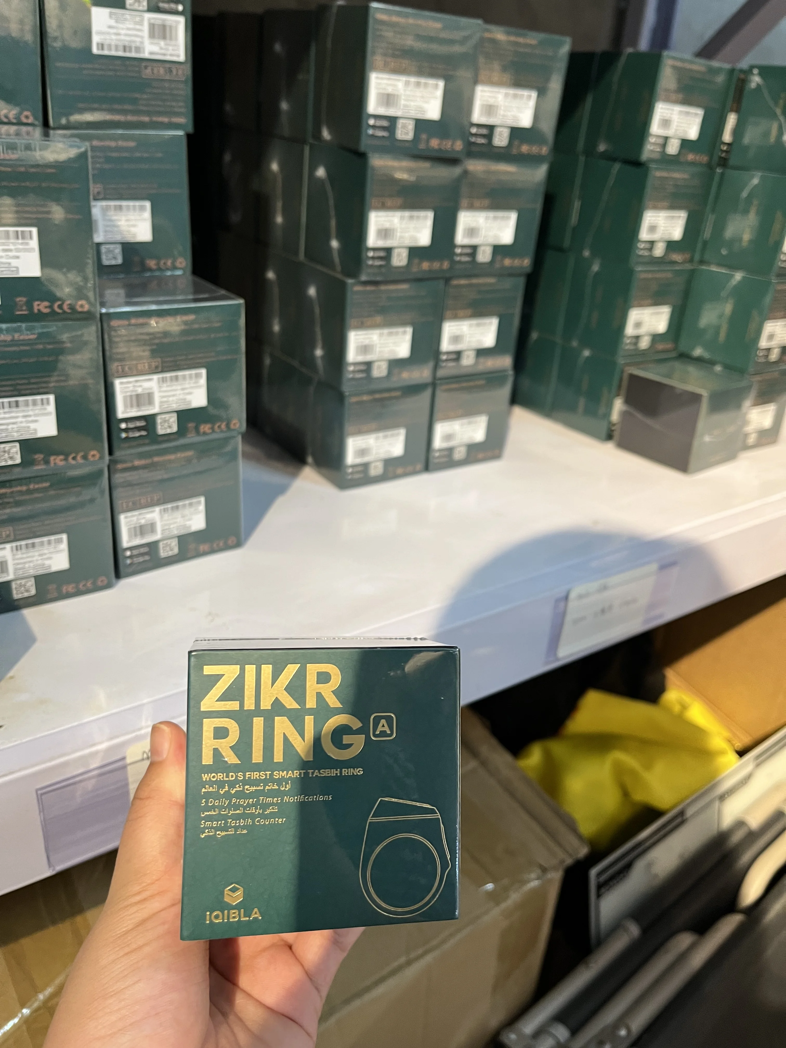 Top Sales Waterproof Plastic Muslim Islamic Finger Counter Prayer Smart