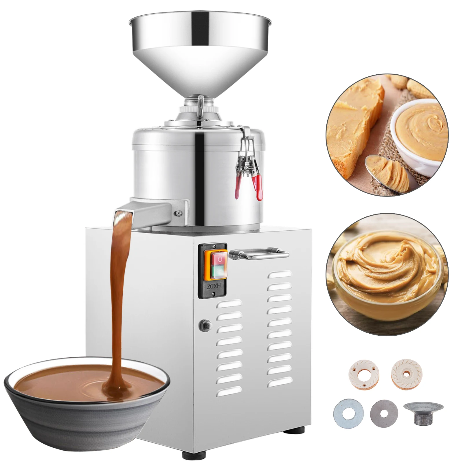 HR-160L Peanut Butter Maker Machine Nut Butter Machine Grain Grinder Peanut Butter  Maker Sesame Sauce Grinder Groundnut, Almond, - Buy HR-160L Peanut Butter  Maker Machine Nut Butter Machine Grain Grinder Peanut Butter