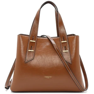 Factory Direct New Style Luxury Ladies Handbags Sales High Quality Pure Genuine Leather Handbag Large Capacity Retro Women's Bag