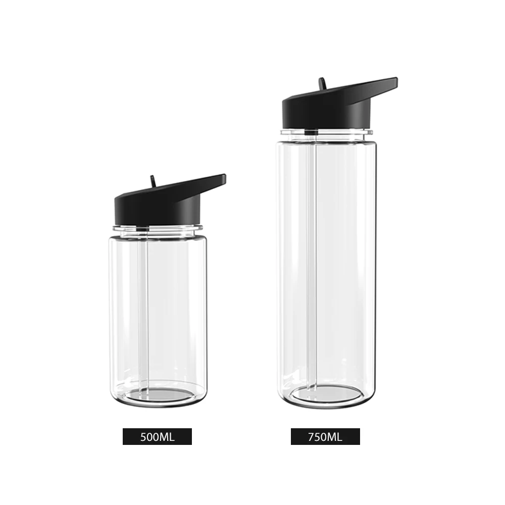 Source Wholesale custom bpa free portable 500ml clear SK insulated