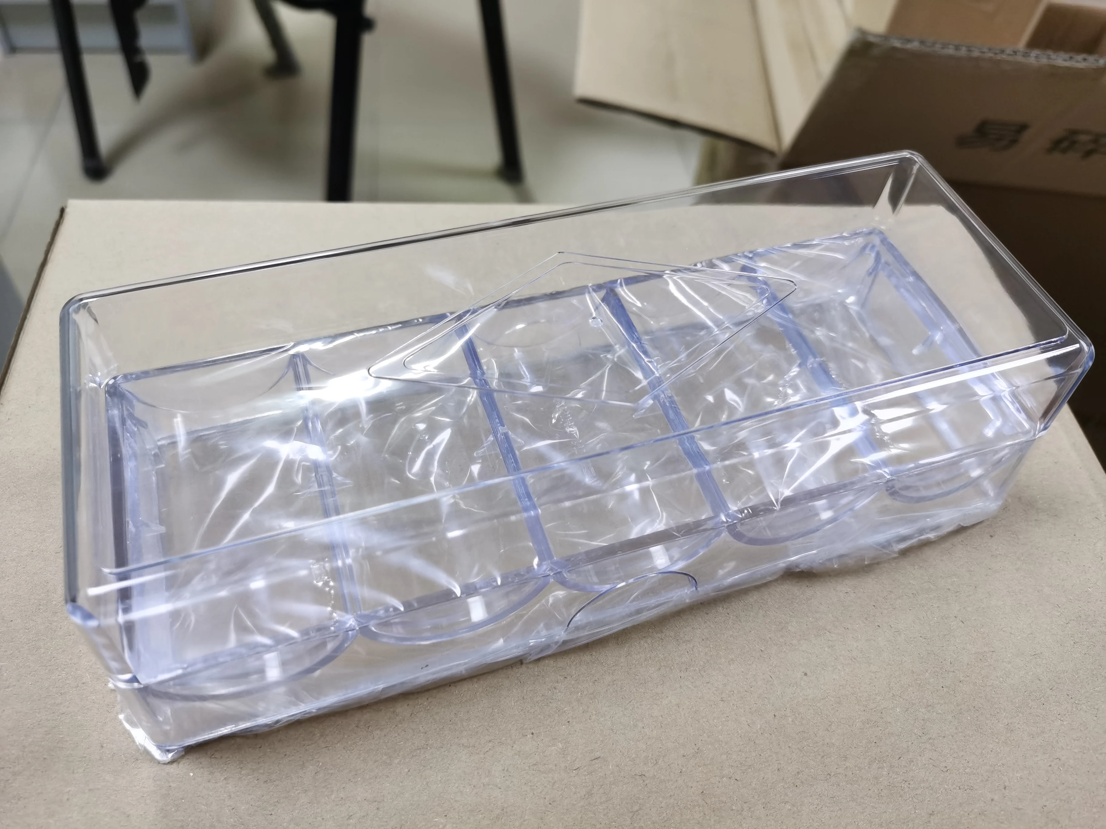 100 шт. фишки для покера игральные карты Высокое качество Чехол пользовательские акриловые покерные