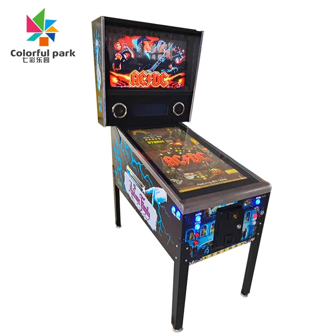 49 Inch 4K Resolution 3 Screen 1000 Game Coin Operated Arcade Virtual Pinball Game Machine for Sale