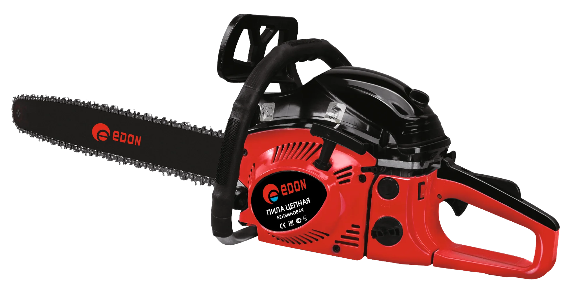 EDON ED-5200 GSC 20/2800 ガソリン式携帯用格安チェーンソー 52cc 