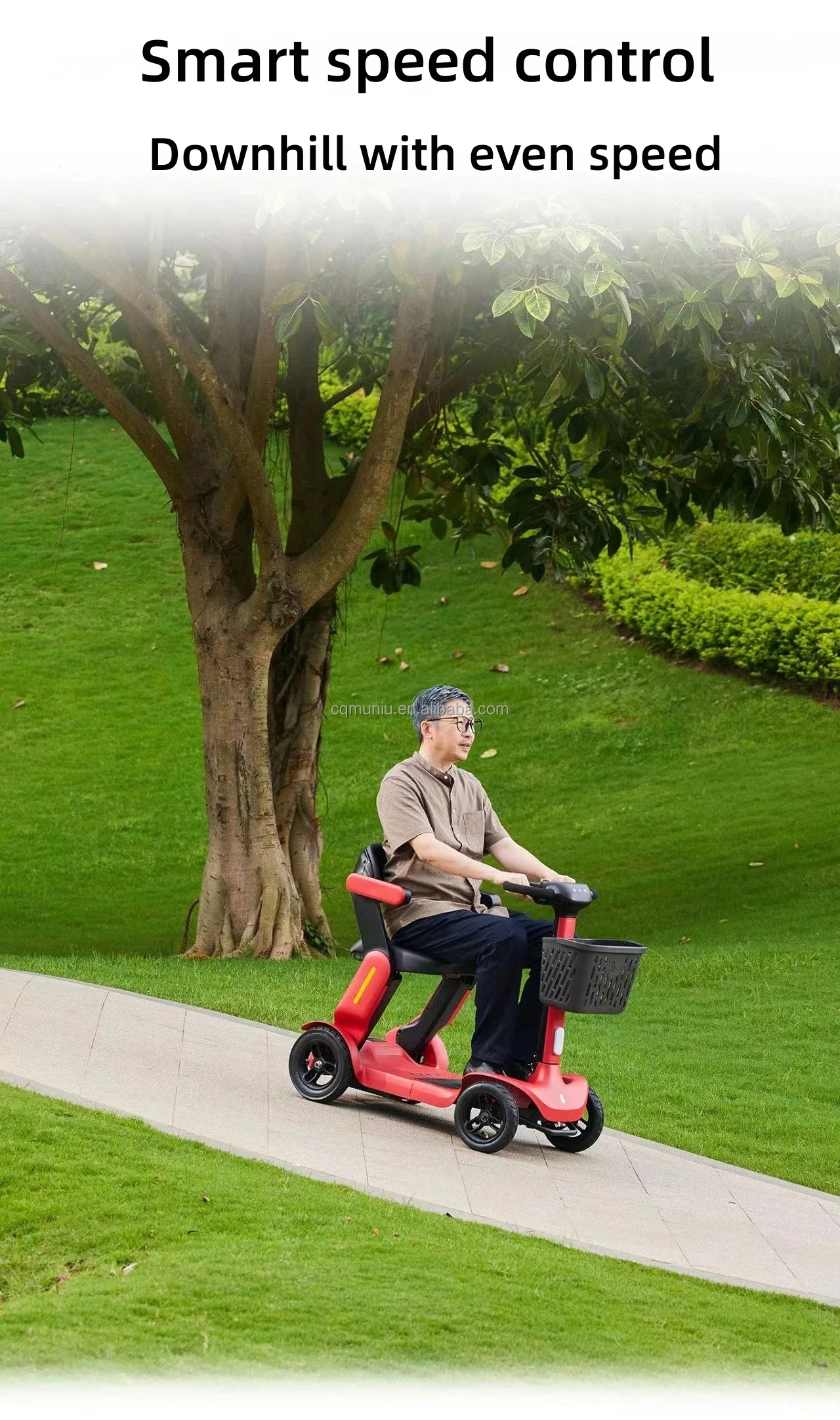 Trending Products 2024 New Arrivals 4 Wheel Atto Folding Electric