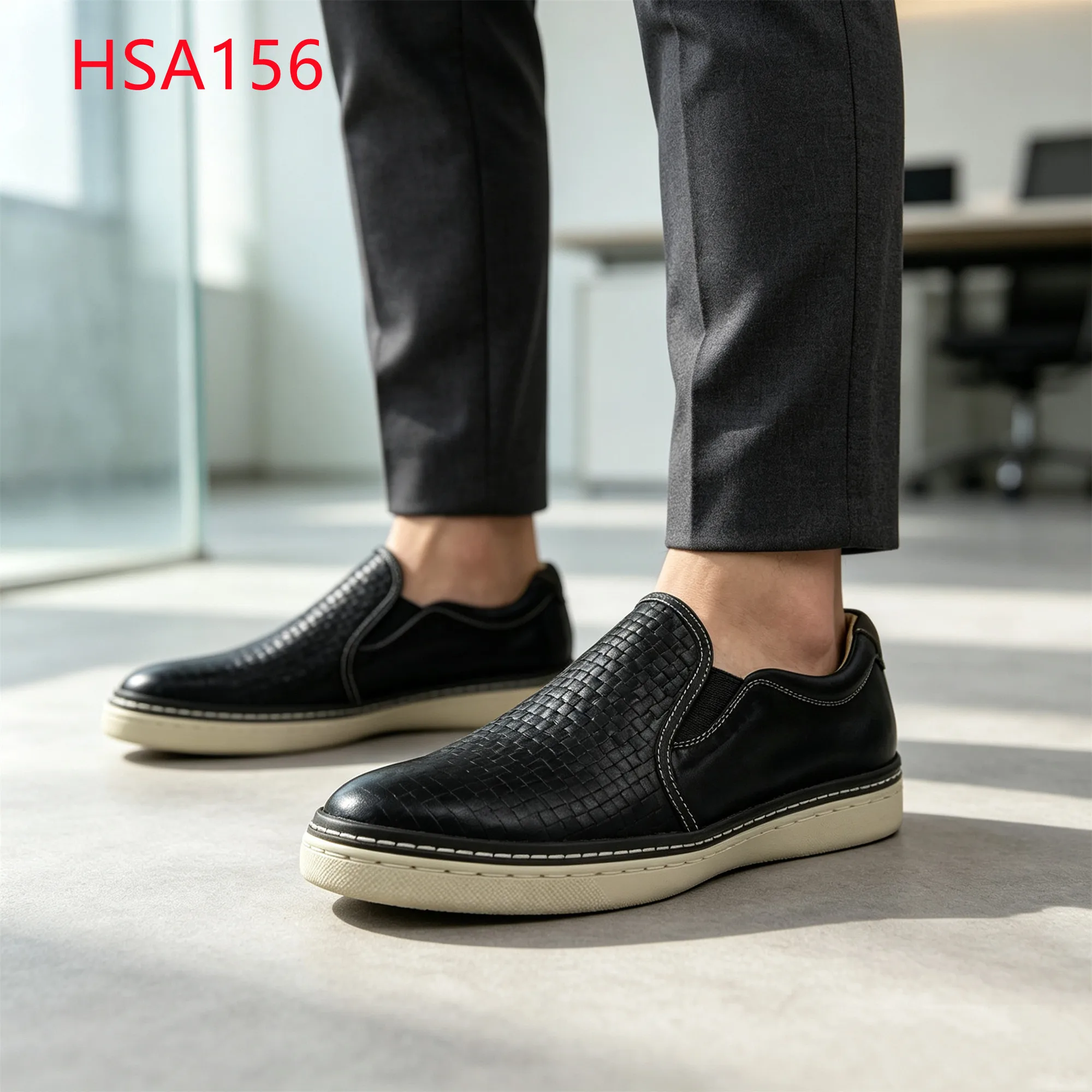 LXG,party-wear Stitching Rubber Outsole Hua Singh Men Leather Shoes Fashion Events Pull-on Style Men Derby Shoes for Sale HSA156