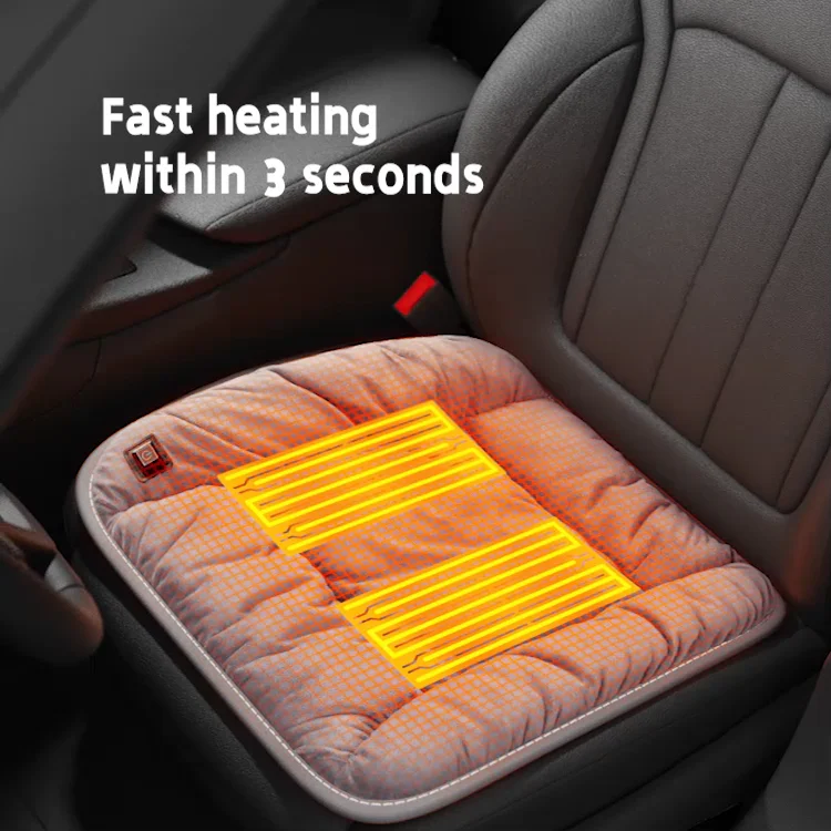 Anjuny Outdoor Hunting Heating Seat Cushion With Back Support Design