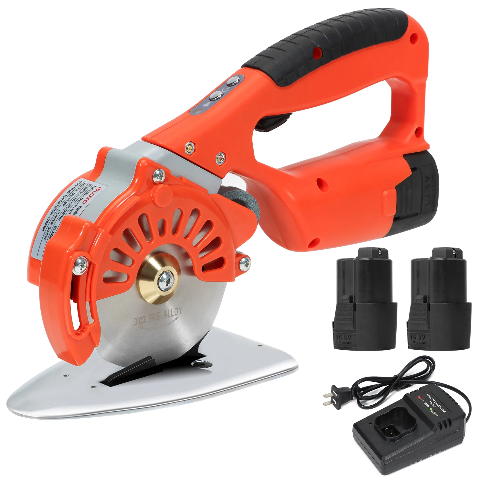 Lithium Battery Electric Easy Operated Cordless Rechargeable Leather Wallpaper Carpet Fabric Electric Scissors