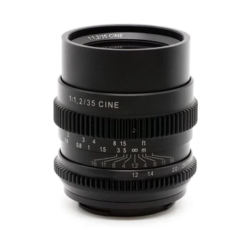 SLR Magic 35mm F1.2 Full Frame Wide Angle Cine Cinema & Prime Lens Manual Focus for  E-mount,  X-mount detail image