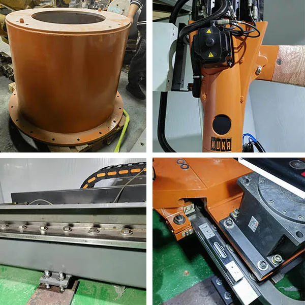 Robot Kuka Cnc for Milling Axis Axis Robotic Arm Kit for Sculpture