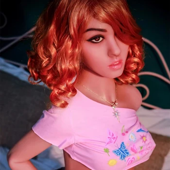 Canada Warehouse 158cm Realistic TPE Love Doll Full Body with Big Breast and Sexy Vagina for Men's Adult Toy and Masturbation