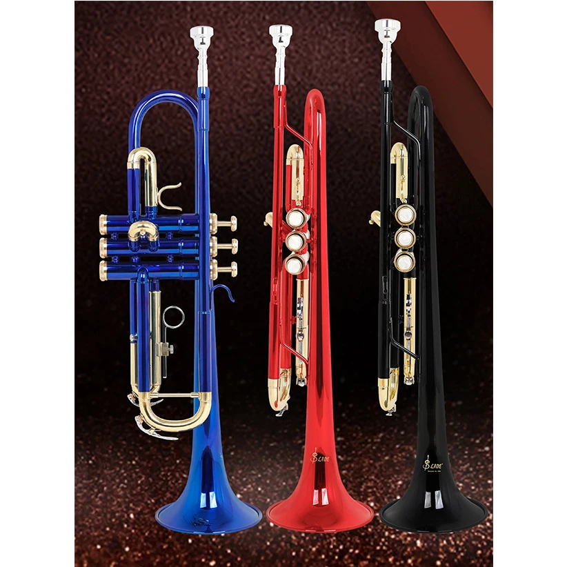 colorful trumpets