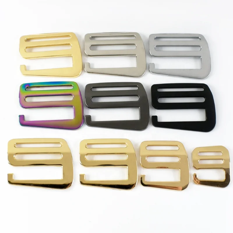 Deepeel BF741 38mm G-Shaped Zinc Alloy Hook Buckle - High Quality