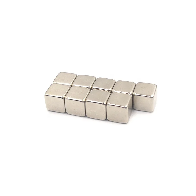 Rare Earth Neodymium Magnets N52 10x10x10 mm 3x3x3 mm 5x5x5 mm Neodymium Magnet Cubes