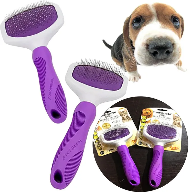 round dog brush