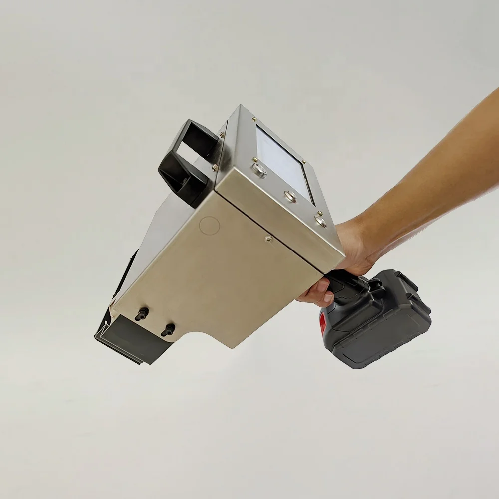 Handheld Wireless Vehicle Chassis Number Metal Punch Machine Pin Dot Peen  Electric Portable Marking Machine Dot Mark