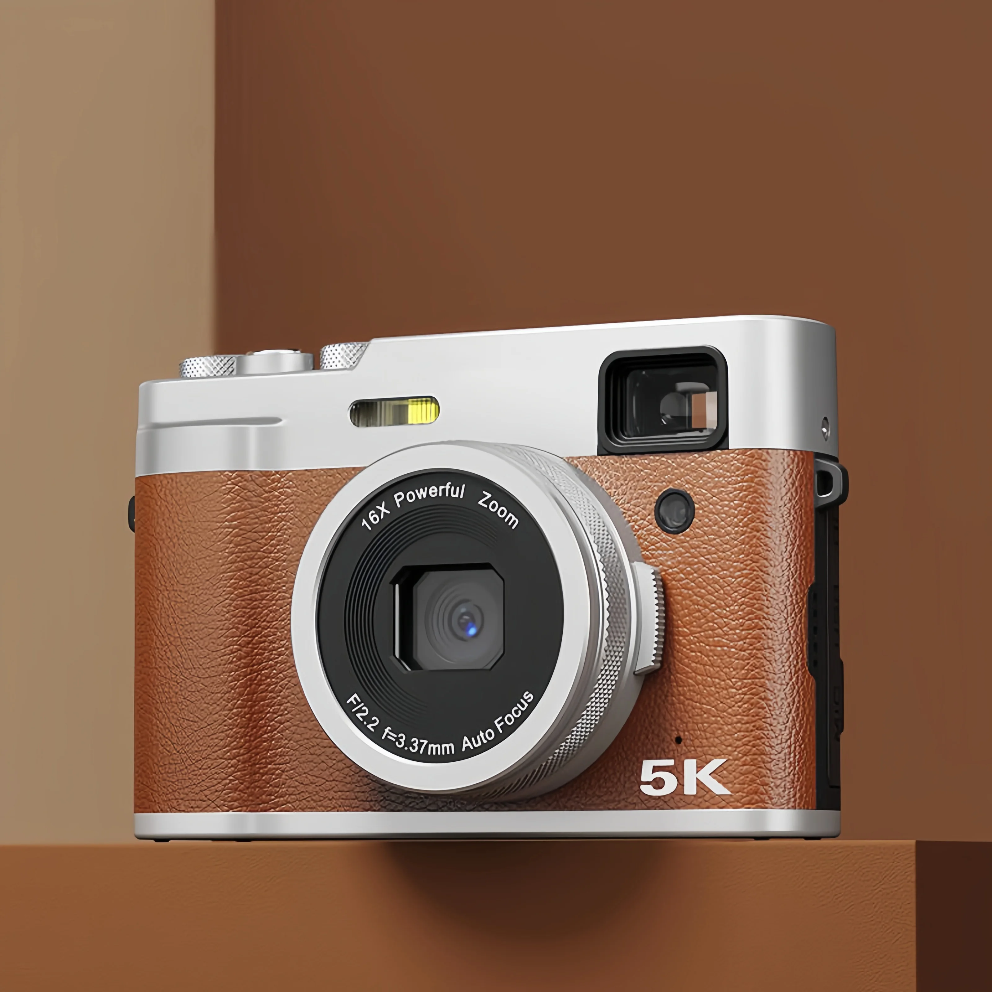 XHW DC203 Digital Camera - 5K, Dual Cameras, Image Stabilization
