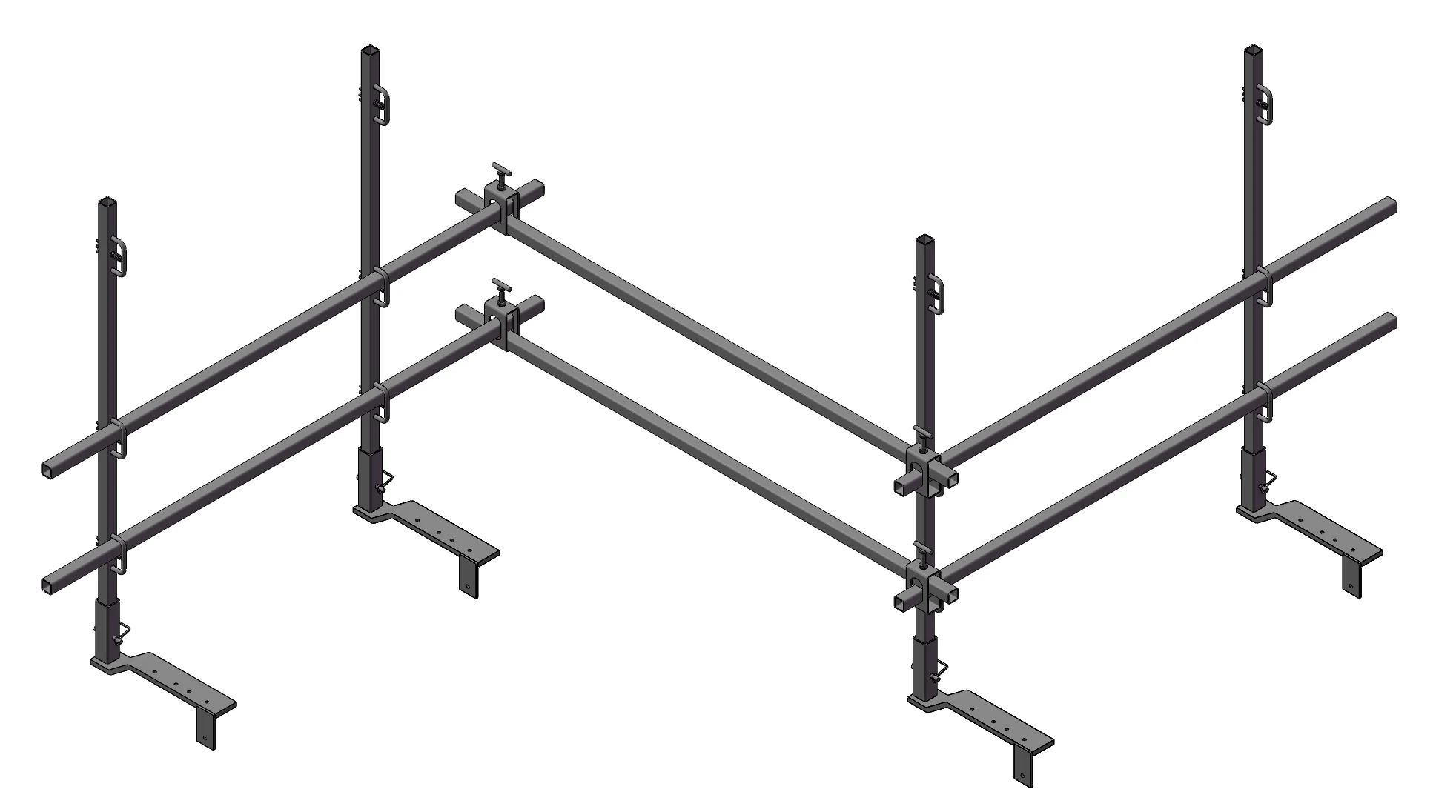 LINYIQUEEN Professional Roof Edge Protection Safety Guardrail System for Australia Market