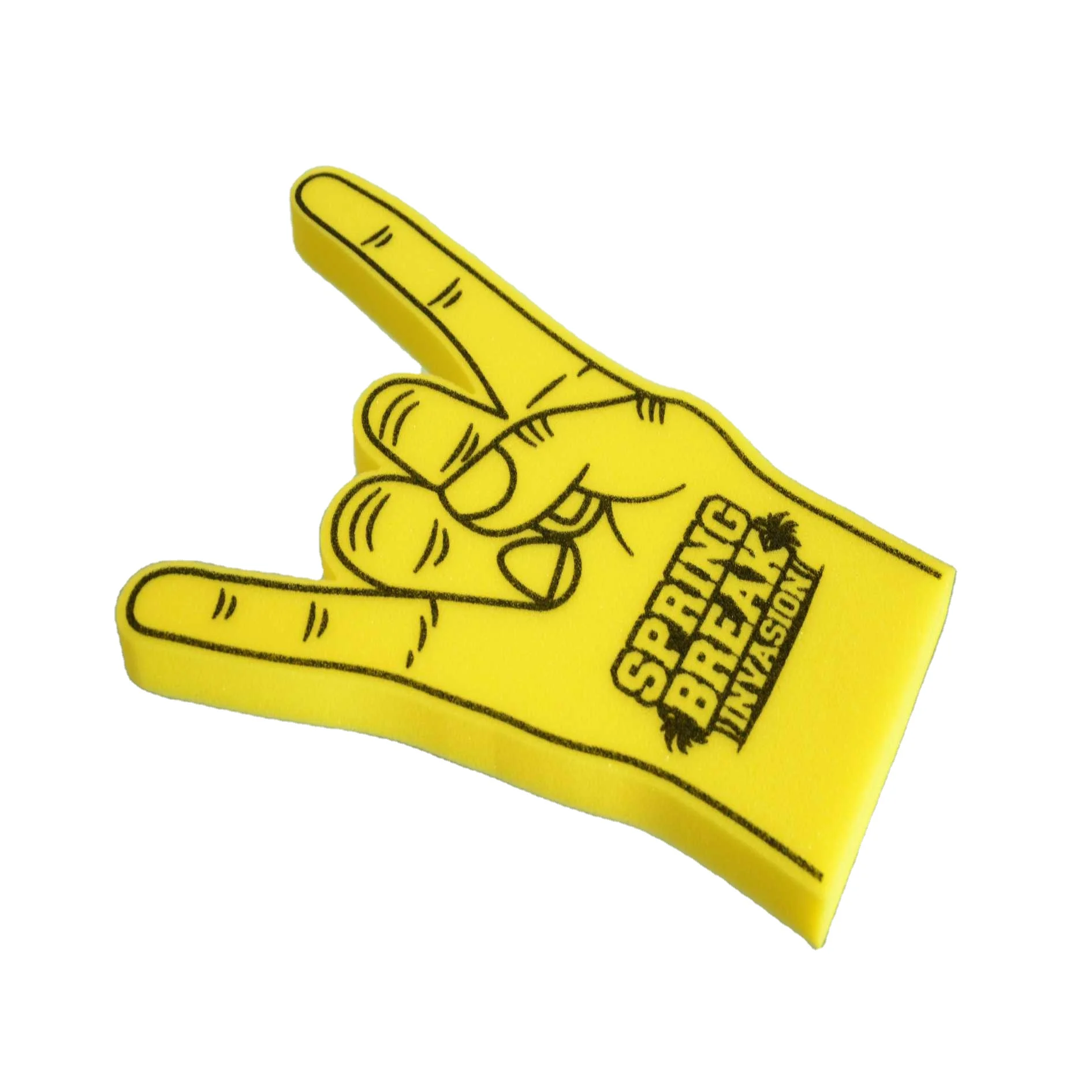 Новое поступление гигантская губчатая рука с логотипом на