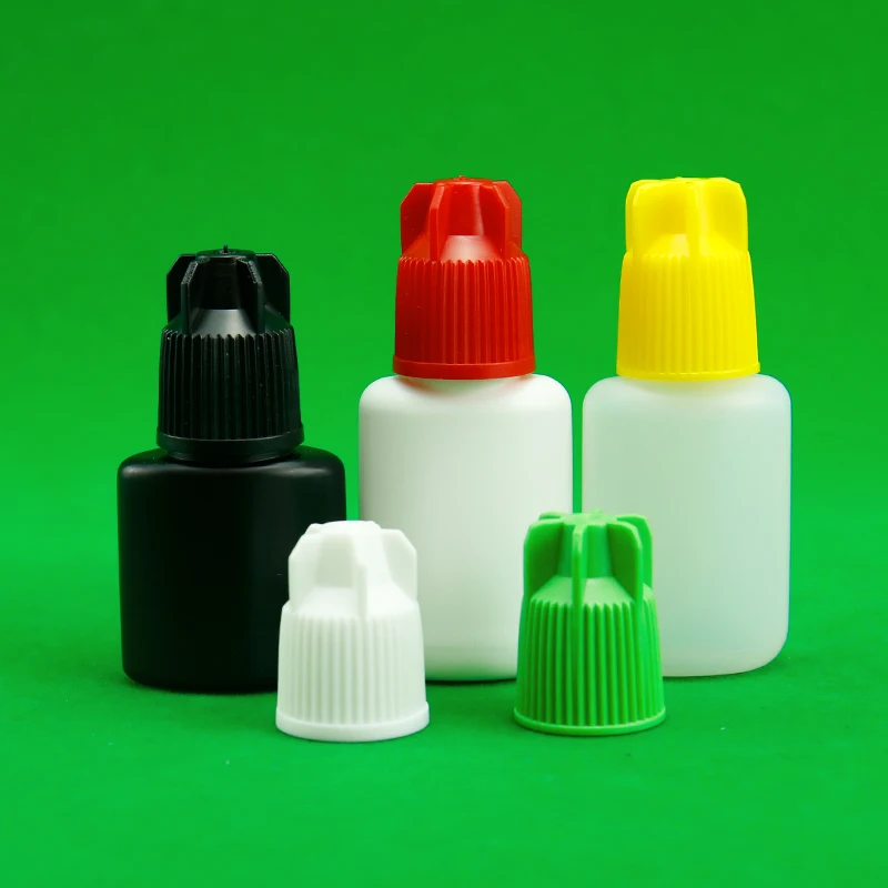 whole sale  6ml 8ml10ml12ml 18ml Nail polish plastic bottle