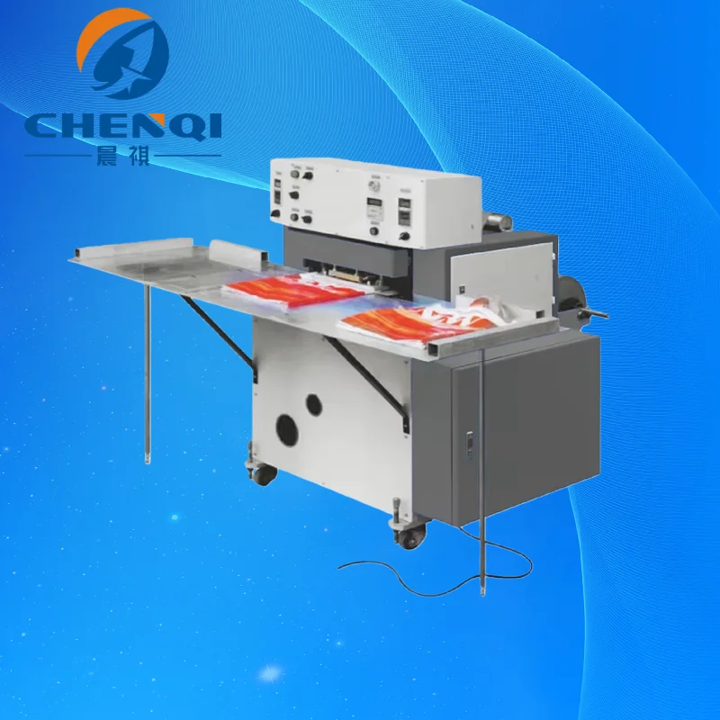 Chenqi nový stav stroj na výrobu vreciek s mäkkou slučkovou rukoväťou, stroj na výrobu plastových vreciek, stroj na komponenty pre motorové jadro vreciek