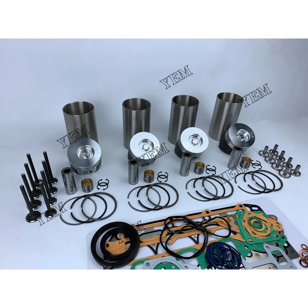 FOR YANMAR 4TNV88 PISTON KIT WITH REBUILD KIT FIT ENGINE PARTS OVERHAUL KIT 3