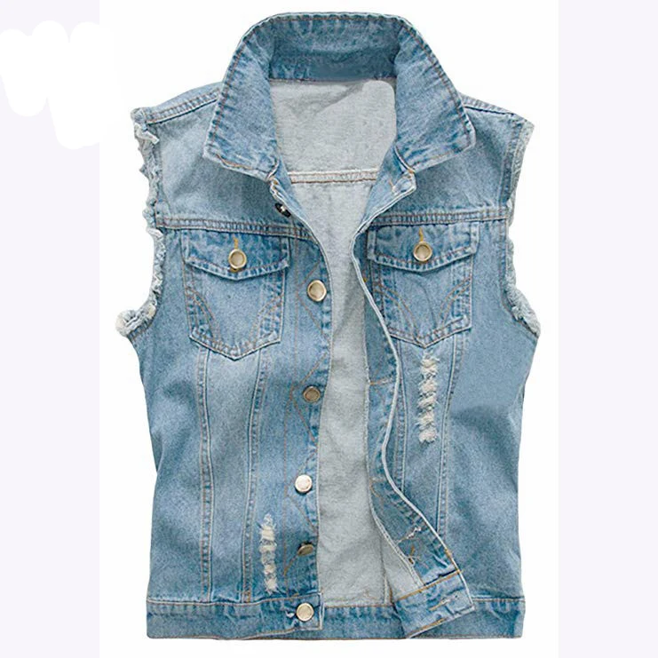 chaqueta vaquera sin manga hombre Big sale - OFF 73%