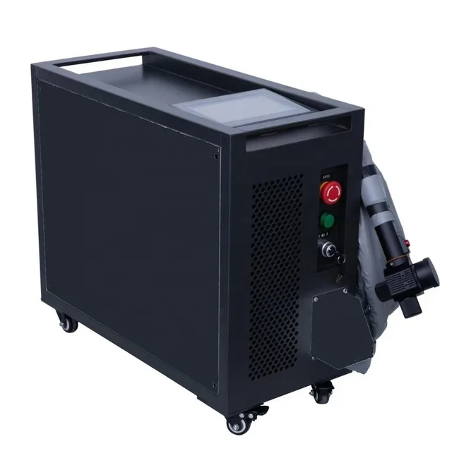 Mini Air cooling 100W jpt wood laser cleaning machine