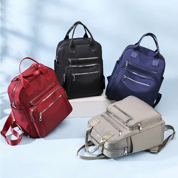 2024 new nylon hand bag fashion leisure large capacity bag Travel backpack ladies backpacks