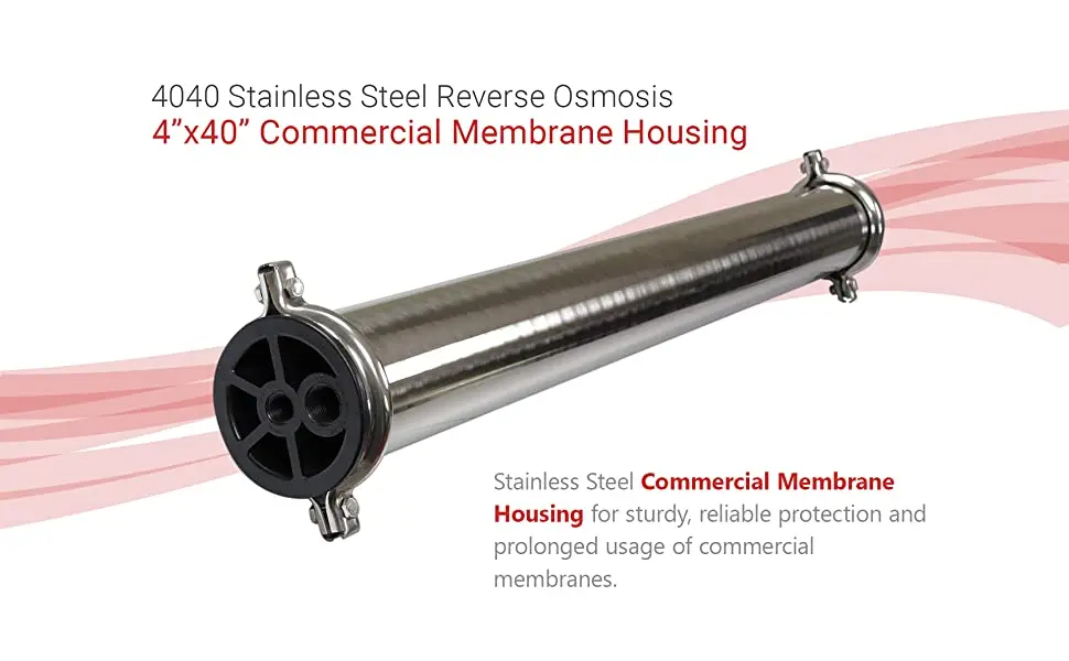 Ro Membrane 6338 6438 8038 8338 Stainless Steel Filter RO Membrane NF8338 Housing