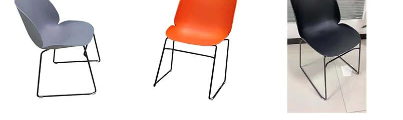 New design wholesale simple dining room living room furniture chair stackable chair