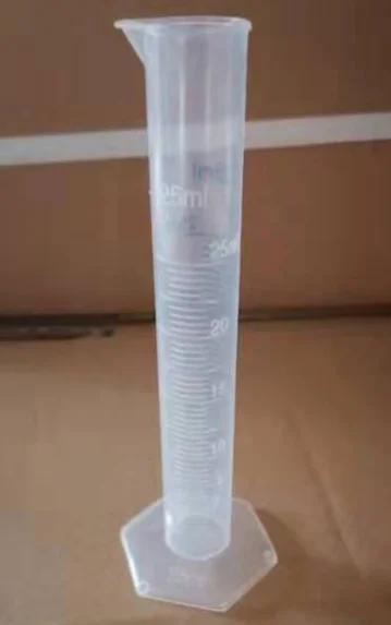 25ml Plastic Pp Measuring Graduated Cylinder,Measuring Tube With Double ...