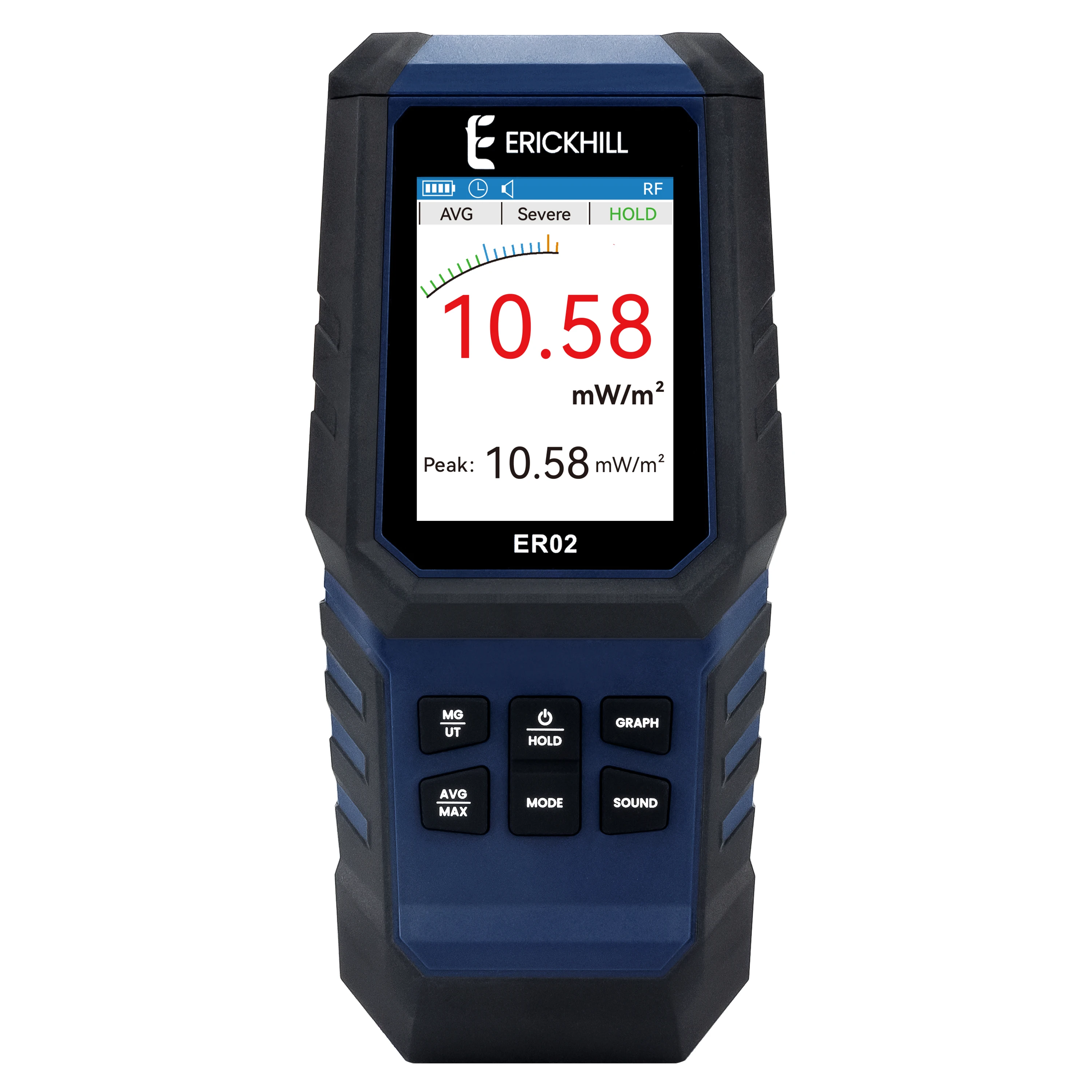 EMF Meter Rechargeable Electromagnetic Radiation Detector For Magnetic Field Electric Field Radiation And Radio Frequency Field