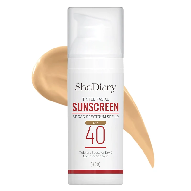 مرطب ملون واقي من الشمس مع عامل حماية من الشمس SPF 40