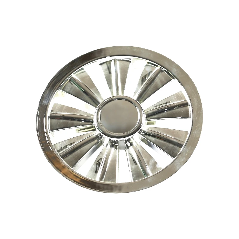 Golf Cart Electric Electroplated Wheel Cover 8" Wheel Cover 9 Spoke Golf Cart Wheel Cover factory